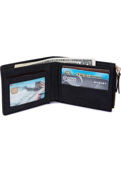 Küçük Erkek Cüzdan Erkek Cüzdan Çanta Erkek Cüzdan Erkek Çanta Mini Ince Vallet Kart Sahibinin Ince Para Çantası Erkekler Için Para Cebi ile (Yurt Dışından) fırsatları