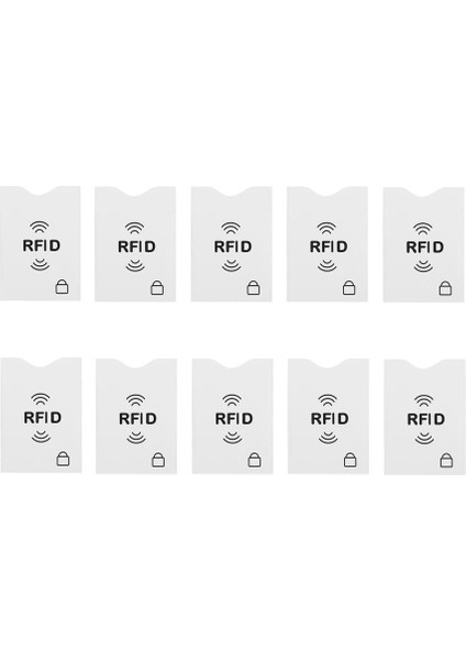 10 Adet Kredi Kartı Engelleme Kart Tutucu Kol Kılıf Kapakları Koruma Banka Kartı Kılıfı Yeni (Yurt Dışından) fiyatları