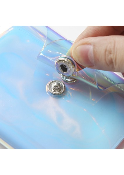 Yeni Pvc Lazer Şeffaf Kımlık Nakit Kart Tutucu Erkekler Iş Rfıd Engelleme Cüzdan Kredi Kartı Koruyucu Kılıf Cep Çanta H135 (Yurt Dışından) modelleri