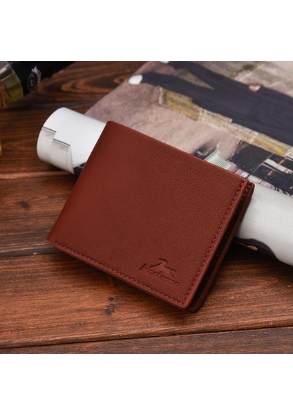 Erkekler Düz Renk Vintage Açık Çoklu Kart Pozisyon Cüzdanı (Yurt Dışından) fiyatları