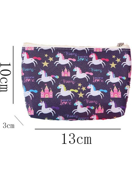 1 Adet Bozuk Para Çantaları Tutucu Unicorn Mini Değişim Cüzdan Para Çantası Fermuarlı Kese Hediye (Yurt Dışından) fırsatları