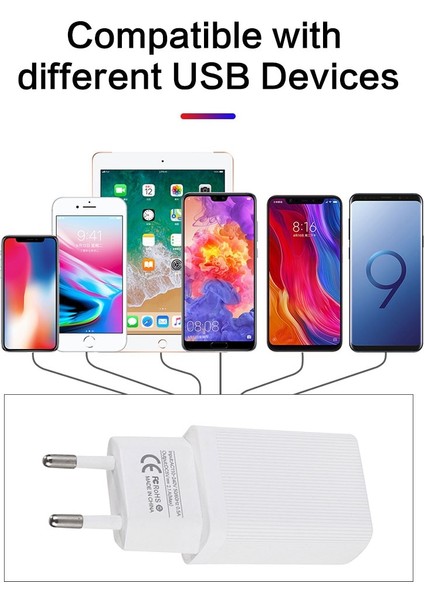 Çift Bağlantı Noktalı USB Şarj Cihazı Hızlı Şarj Adaptörü iphone 13 Pro Max Aksesuarları Mini 12 11 7 8 Artı Samsung Xiaomi Cep Telefonları (Yurt Dışından) fiyatları