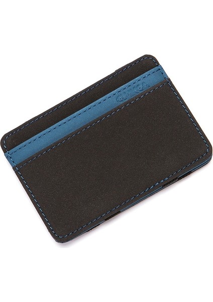 1 Adet Erkekler Ince Cüzdan Unisex Sihirli Cüzdan Para Klipleri Kadın Erkek Cüzdan Çanta Carteira Ince Deri Cüzdan Kımlık Kredi Kartı Kılıfları (Yurt Dışından)