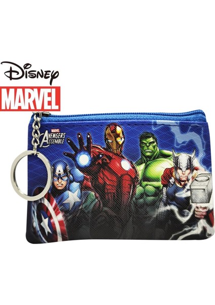Disney Marvel Örümcek Adam Yeni Çocuk Bozuk Para Cüzdanı Yüksek Kaliteli Büyük Kapasiteli Çocuğun Bozuk Para Cüzdanı Pu Fermuar Moda Küçük Cüzdan (Yurt Dışından)