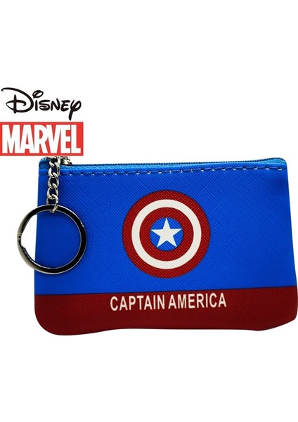 Disney Marvel Örümcek Adam Yeni Çocuk Bozuk Para Cüzdanı Yüksek Kaliteli Büyük Kapasiteli Çocuğun Bozuk Para Cüzdanı Pu Fermuar Moda Küçük Cüzdan (Yurt Dışından)