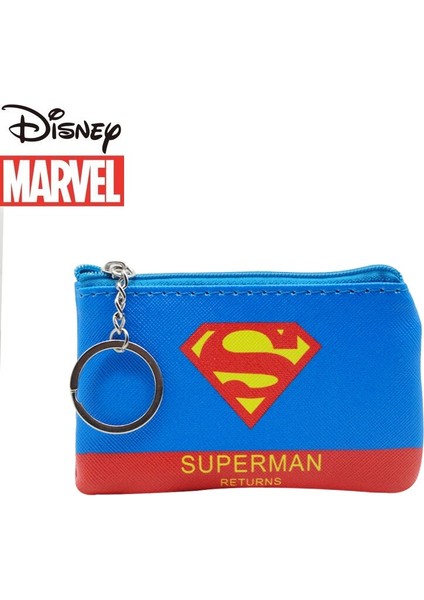 Disney Marvel Örümcek Adam Yeni Çocuk Bozuk Para Cüzdanı Yüksek Kaliteli Büyük Kapasiteli Çocuğun Bozuk Para Cüzdanı Pu Fermuar Moda Küçük Cüzdan (Yurt Dışından)