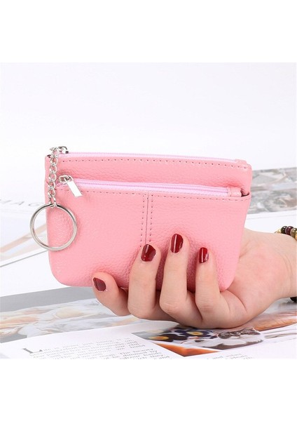 1 Adet Moda Kadın Cüzdan Mini Pu Deri Fermuarlı Anahtarlık Çanta Kadın Bozuk Para Cüzdanı Kısa Çanta Yumuşak Taşınabilir Kart Tutucu (Yurt Dışından) indirimleri