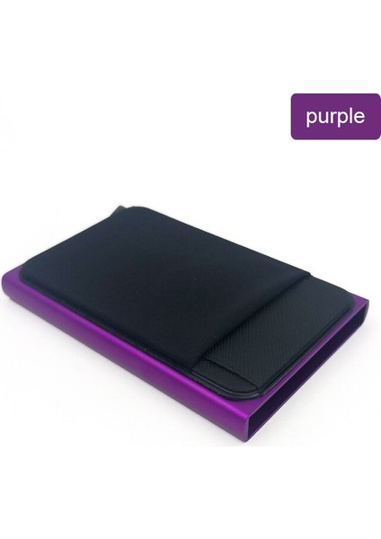 Yuecımıe Ince Pop-Out Rfıd Metal Kart Tutucu Ince Alüminyum Cüzdan Esneklik Geri Kese Kımlık Kredi Kartı Tutucu Seyahat Kart Sahibi (Yurt Dışından) indirimleri