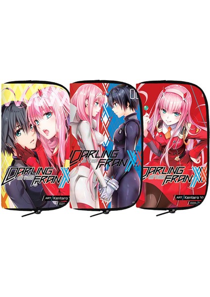 Japonya Anime Sevgilim Franxx Içinde 3D Cüzdan Karikatür Sıfır Iki Alışveriş Bozuk Para Çantaları Kadın Telefon Sevimli Tutucu Çanta Uzun Para Çantaları Hediye (Yurt Dışından)