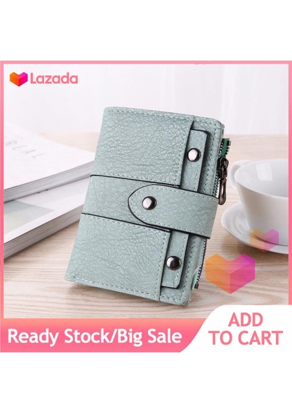 Kadın Bayan Kız Cüzdan Çanta Kısa Vintage Pu Toka Para Para Için (Yurt Dışından) modelleri