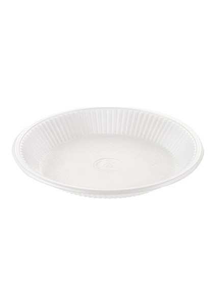 Ekonomik Plastik Tabak Büyük 19 cm 100'lü