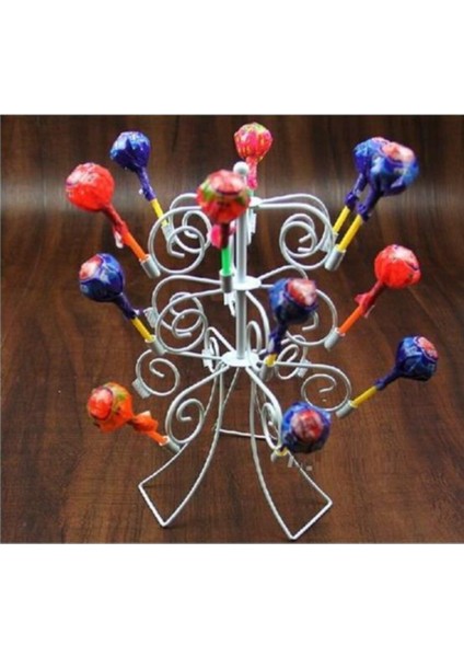 Metal Lolipop - Cakepop Standı Krom