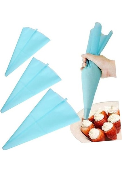 Silikon Krema Torbası 35CM.