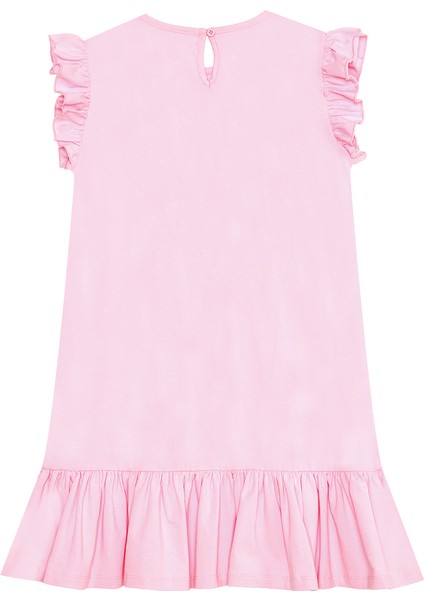 Unicorn Magic Kız Çocuk Pembe Elbise