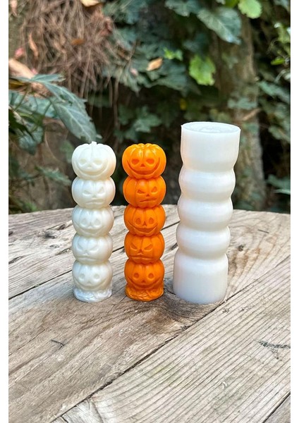 Kabak Totem Tekli Mum Kalıbı ( Silikon ) 1 Adet