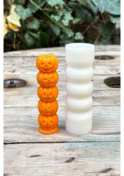Kabak Totem Tekli Mum Kalıbı ( Silikon ) 1 Adet