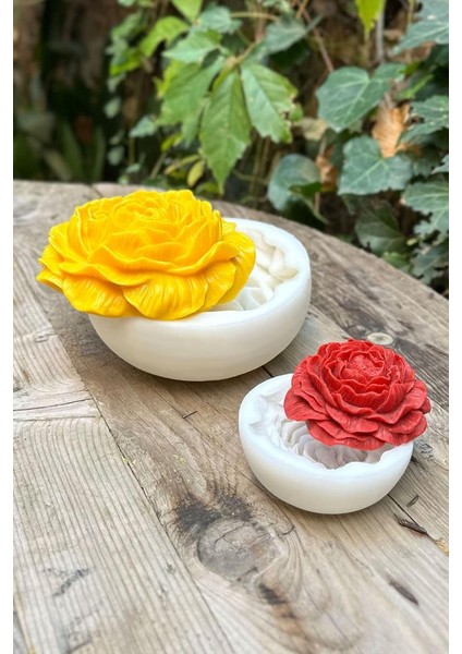 Şakayık Set Mum Kalıpları ( Silikon ) 1 Adet