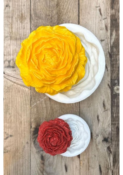 Şakayık Set Mum Kalıpları ( Silikon ) 1 Adet