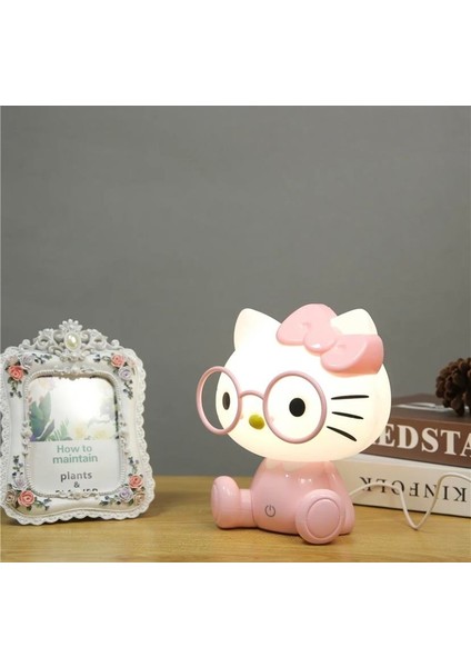 Hello Kitty Fişli Gece Lambası