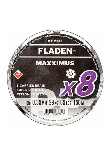 Maxximus 8x 150 mt Teflon Coated Örgü Ip Misina Siyah