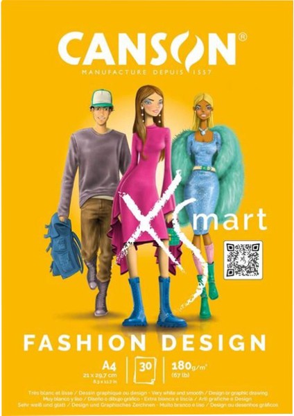 Xsmart Fashion Design A4 30 Sayfa