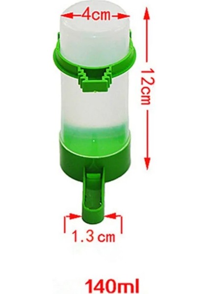 L Tarzı Pet Kuş Su Tiryakisi Besleyici Waterer Klip Malzemeleri ile Dispenser Şişe Içme Kupası Pet Papağan Kafesi Için Kaseler (Yurt Dışından)