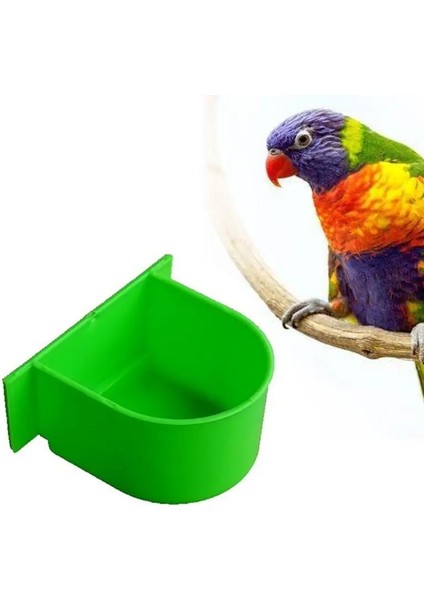 E Stili Kuş Kafesi Yiyecek Kutuları Yalak Papağan Besleyici Yiyecek Su Kasesi Fincan Muhabbet Kuşu Amerika Papağanı Ispinozları Kanarya Kuş Besleme Kuş Kafesi Yiyecek Kutuları (Yurt Dışından) fırsatları