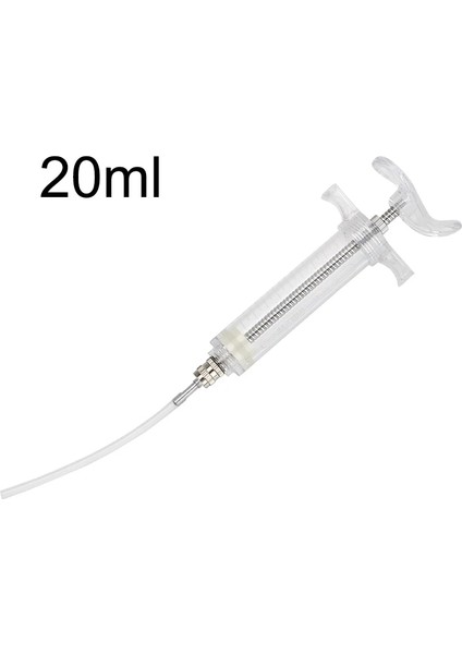 20 ml Stili 20MLML Papağan Besleme Şırınga Ayarlanabilir Bebek Kuş Besleyici Elle Yükseltilmiş Emzirme Kuş Malzemeleri (Yurt Dışından)