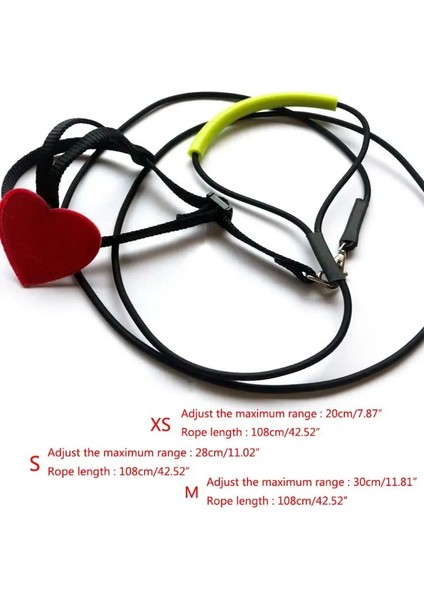 Resim Gösterilen Stil Olarak M Beden Anti-Bite Uçan Eğitim Halatı Papağan Kuşlar Ultralight Koşum Tasma Yumuşak Taşınabilir Pet Oyuncaklar (Yurt Dışından) fırsatları