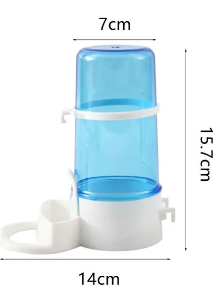 Açık Gri Tarzı Hayvan Kuş Su Tiryakisi Besleyici Waterer Klipsli Pet Kuş Malzemeleri Dispenser Şişe Pet Papağan Kafesi Merdiveni Için Kaseler (Yurt Dışından) modelleri