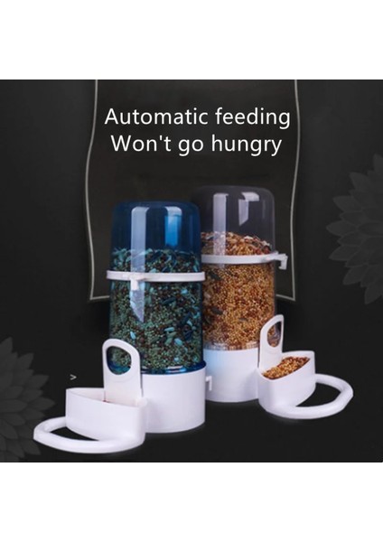 Açık Gri Tarzı Hayvan Kuş Su Tiryakisi Besleyici Waterer Klipsli Pet Kuş Malzemeleri Dispenser Şişe Pet Papağan Kafesi Merdiveni Için Kaseler (Yurt Dışından) indirimleri