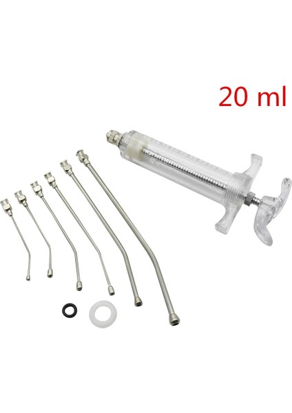 20ML Takım Stili Mlml Papağan Besleme Şırıngası Papağanlar Kuş Besleme Şırıngası Witurved Gavaj Tüpleri (Yurt Dışından)