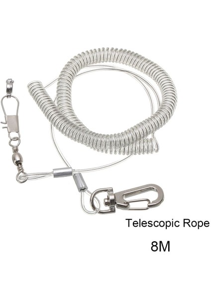 Halat-8m Tarzı Isırma Önleyici Bacak Halkası Koşum Papağan Kuş Uçan Eğitim Tasması Ultra Hafif Esnek Halat Dış Mekan Amerika Papağanı Papağanı Sığırcık (Yurt Dışından)