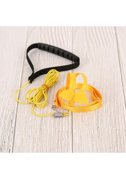 Sarı Stil M Beden Ayarlanabilir Papağan Kuş Koşum Tasma Anti-Bite Eğitim Koşum Papağanlar Için Açık Yürüyüş Uçan Halat Kuş Malzemeleri (Yurt Dışından)