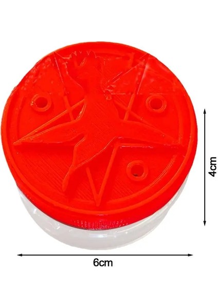 1 Adet Tarzı Tutamak Kuş Sinek Kuşu Besleyici Ampul Pentagram Şekli Suluk Su Plastik Açık Bahçe Pencere Vantuz Kuş Besleyici (Yurt Dışından)