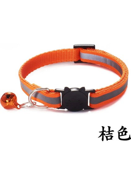 Renk 12 Tarzı 1.0cm 19-32CM Yansıtıcı Çanlı Kedi Tasması Ayarlanabilir Katı ve Güvenli Ayrılabilir Tasmalar Kediler Için Naylon Kitty Ayrılabilir Tasma Evcil Hayvan Aksesuarları (Yurt Dışından)