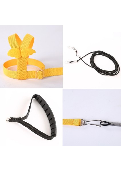 Yeşil Lateks Elastik Stil M Beden Anti-Bite Uçan Eğitim Halat Papağan Kuş Pet Tasma Kitleri Muhabbet Kuşu Cennet Papağanı Papağanı Küçük Kuşlar Için Ultralight Koşum Tasma (Yurt Dışından) indirimleri
