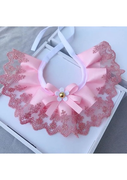 C Stili 15CM Moda Ilmek Pet Yaka Dantel Önlükler Sevimli Dantel Pet Yaka Önlük Güzel Köpek Kedi Kolye Küçük Köpek Için Dekor Yaka (Yurt Dışından)
