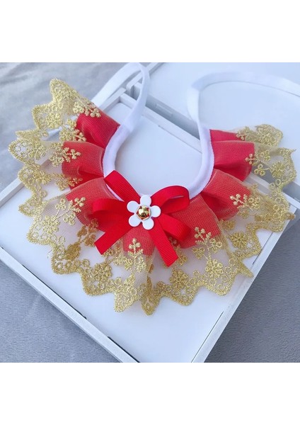 C Stili 15CM Moda Ilmek Pet Yaka Dantel Önlükler Sevimli Dantel Pet Yaka Önlük Güzel Köpek Kedi Kolye Küçük Köpek Için Dekor Yaka (Yurt Dışından) fırsatları