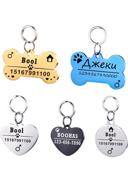 Balık Şerit Tarzı S Beden Kişiselleştirilmiş Pet Kımlık Etiketi Anahtarlık Kazınmış Pet Kımlık Adı Kedi Yavrusu Için Köpek Yaka Etiketi Kolye Anahtarlık Kemik Pet Aksesuarları (Yurt Dışından) fiyatları