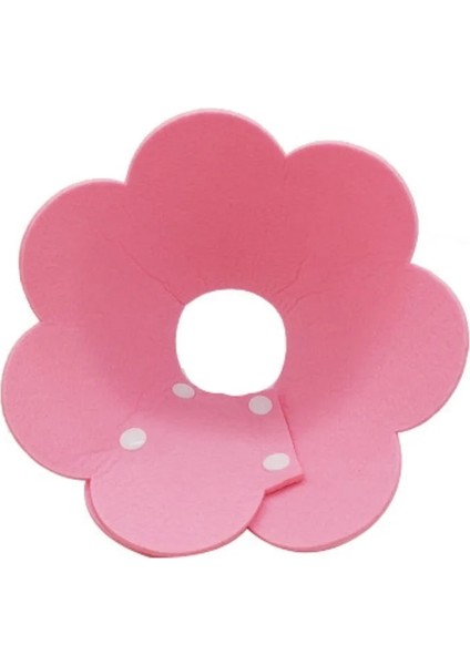 Pembe Stil M Beden Keçe Kedi Yaka Elizabeth Daire Kedi Ayçiçeği Yaka Keçe Pet Ürünleri Yalama Önleyici Kedi Yaka Uahua Lüks Köpek Tasması (Yurt Dışından)