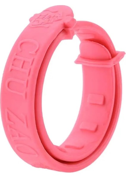 Pembe Tarzı Kedi 25CMX1.0CM Için Anti Pire Böcekanti Sivrisinek Koruması Için Kedi Köpek Yavru Malzemeleri Sivrisinek Pet Kedi Yaka Silikon Kediler Geri Çekilebilir Yaka (Yurt Dışından)