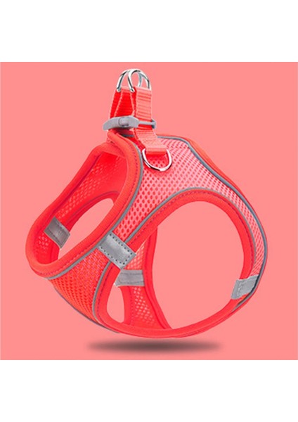 Kırmızı Stil Xs Beden Anti-Kaçış Kedi Koşum ve Tasma Seti Kedi ve Köpek Yelek Koşum Yansıtıcı Şeritler ile Pet Yaz Ayarlanabilir Yumuşak Nefes Alabilir Örgü (Yurt Dışından)