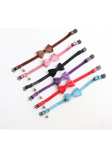 Mavi Kedi Yaka Stili Xs 1.0X28CM Pet Kedi Yaka Çanlı Yay Köpek Küçük Gatos Collier Aksesuarları Breakaway Kırmızı Kolye Kişiselleştirilmiş Mavi Boyun Askısı Pazen (Yurt Dışından) indirimleri