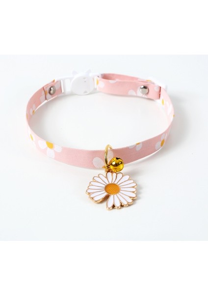 Pembe ve Rüzgar Tarzı 17-33CM Evcil Hayvan Tasması Kedi Tasması Japon Tarzı Ayarlanabilir Evcil Hayvan Tasması Çiçek Içi Boş Çan Kedi Köpek Askısı Tavşan Çekiş Halatı (Yurt Dışından) indirimleri