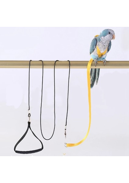 Mor-Lateks Elastik Stil M Beden Uçan Eğitim Halat Papağan Kuş Pet Tasma Kitleri Muhabbet Kuşu Papağan Papağanı Için Ultralight Koşum Tasma (Yurt Dışından) fiyatları