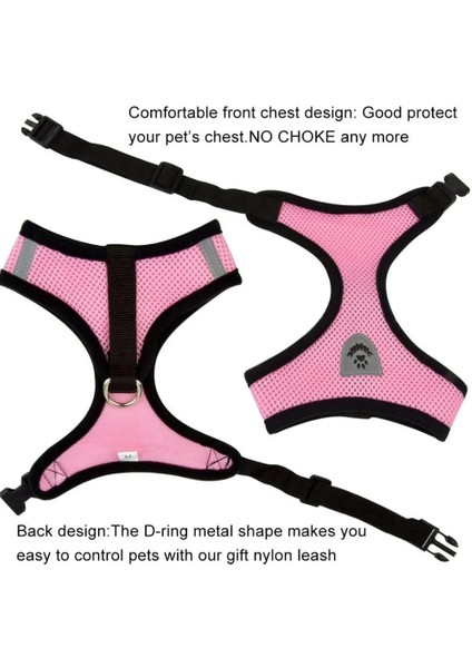 Siyah Stil S Beden Ayarlanabilir Kedi Köpek Koşum Yelek Yavru Köpekler Için Yürüyüş Kurşun Tasma Küçük Orta Köpek Kedi Pet Için Yaka Örgü Koşum (Yurt Dışından) modelleri