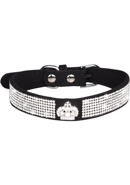 B Tarzı M Beden Elmas Kakma Pet Kedi Yaka Pety Kristal Elastik Kediler Yavru Kedi Köpek Yaka Kedi Kolye Için Yaka Aksesuarları (Yurt Dışından)
