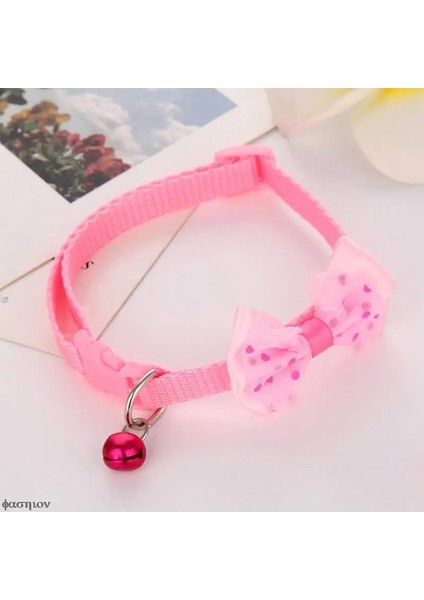 PET2337PK1 Stili Et Supplieat Köpek Papyonlar Şeker Renk Ayarlanabilir Papyon Çan Ilmek Satış Yaka Kravat Yavru Yavru Köpek Kedi Pet (Yurt Dışından)