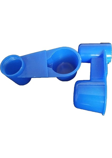 Mavi Stil Plastik Pet Kuş Tiryakisi Besleyici Su Şişesi Bardak Aksesuarları Kedi Tavuk Güvercin Lavabo Otomatik Besleyici Papağan Pet Araçları (Yurt Dışından)